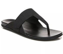 Naturalizer Women Thong Flip Flop Sandal Genn-Twirl Size US 6.5M Black - £40.27 GBP