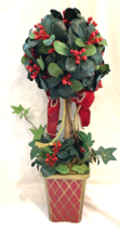 Vintage Artificial Christmas Topiary 17"  - €16,18 EUR