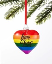 Holiday Lane Love is Love Heart Ornament C210374 - £12.57 GBP