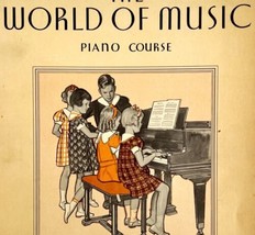 World Of Music Piano Course 1936 Song Instruction Book Spiral Bound PB DWFFBK - $29.99