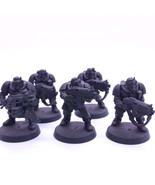 Space Marine Scout Squad OOP Warhammer 40k Firstborn Primed Heavy Bolter - $451.70 MXN