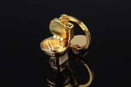Gold Toilet Key Ring 1pc,gift keychain,Birthday Party Souvenirs Gift Favor - £2.93 GBP