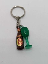 Miniature Cognac Camus Grand VSOP With Green Glass Keychain(Non Alochol) - £23.75 GBP