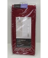 JC Penney Lisette Sheer Scarf Window Valance Maroon Red 93677 NEW 60 X 2... - $9.74