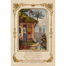 Einsiedeln Shrine &quot;My Little Dove&quot; – based on a Vintage Holy Card – Catholic Art - £8.70 GBP+