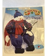 Vintage 1996 Daisy Kingdom “I.C. Penguin” Doll Ensemble Kit #32129 Holid... - £14.74 GBP
