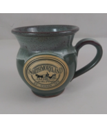 Deneen Pottery Southmoreland On The Plaza An Urban Inn Green Glaze Coffe... - $16.23 CAD