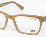 OGI Evolution 3128 1740 Teak Einzigartig Brille Brillengestell 53-18-145... - $135.73