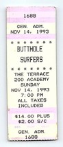 Butthole Surfers Konzert Ticket Stumpf November 14 1993 Austin Texas - $39.49