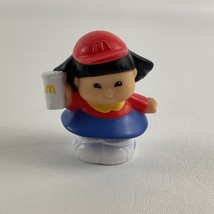 Fisher Price Little People Sonya Lee McDonald&#39;s Fast Food Worker Vintage... - $280.52 MXN