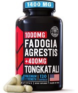 Fadogia Agrestis &amp; Tong-kat Ali 1400mg - Muscle Strength Performance - 1... - £11.06 GBP