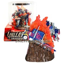 Yr 2007 Transformers Movie 6.5&quot; Tall Turnarounds 2 Sided OPTIMUS PRIME S... - $54.99