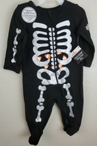 Celebrate Halloween Sleep &amp; Play Skeleton Footed One Piece - Newborn NWT - $7.12