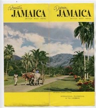 Discover Jamaica British West Indies Travel Brochure 1952 - £13.95 GBP