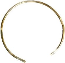 Solid Brass Neck Collar, Brass Choker, Tribal Design Brass Torc Necklace, Brass  - £23.54 GBP