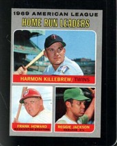 1970 Topps #66 Harmon KILLEBREW/HOWARD/REGGIE Jackson Ex Al Home Run *X104695 - £6.02 GBP