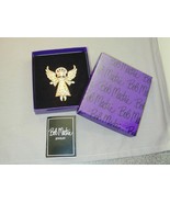 Bob Mackie Mosaic Enamel Angel Pin New In Box - $2,368.73 MXN