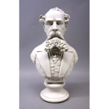 Charles Dickens Bust Statue Sculpture renowned English author 16" - $157.41