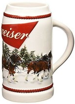 2016 Budweiser Holiday Stein Christmas Beer Mug - £19.69 GBP