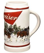 2016 Budweiser Holiday Stein Christmas Beer Mug - £19.42 GBP