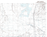 Parran, Nevada 1986 Vintage USGS Topo Map 7.5 Quadrangle Topographic - $23.99