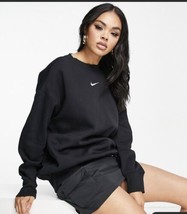 Large Nike Sportswear Phoenix Fleece Women&#39;s Over-Oversized Crewneck Swe... - £46.38 GBP