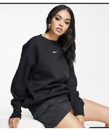 Large Nike Sportswear Phoenix Fleece Women&#39;s Over-Oversized Crewneck Swe... - £46.38 GBP