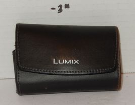 Panasonic Digital Camera Bag Case 4" x 2" Faux Leather with belt clip - $8.88