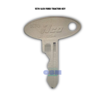 10 Ct Ford 1570 Tractor KEY-ILCO - £23.61 GBP