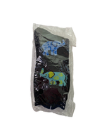 NIP Unbranded Elephant Parade Socks Ladies Size 6-10 Black Novelty - $186.65 MXN