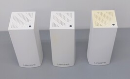 Linksys Velop WHW0303 Tri-Band Whole-Home Wi-Fi 5 System AC2200 3-Pack - White image 3
