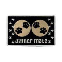 Pet Republic Dinner Mate Food Mat, 40 x 60 cm, Black  - €15,63 EUR
