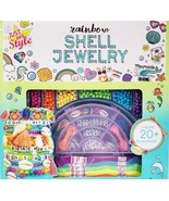 Jewelry Making Kit Just My Style Rainbow Shell Beads Kids Craft Kit NEW F2 - $27.40 CAD