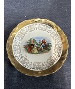 vintage Sabin George and Martha Washington 22 karat gold trim saucer 4 5/8” - $4.95