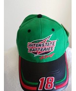 Bobby LaBonte #18 Interstate Batteries Racing Green ball cap - £15.98 GBP