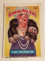 Furry Murray Vintage Garbage Pail Kids  Trading Card 1986 - $2.96