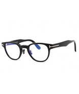 TOM FORD FT5783-D-B 005 Black 47mm Eyeglasses New Authentic - $136.70