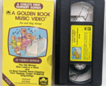 Golden Book Music Video: A Childs First Nursery Songs (VHS, 1986) - $14.99