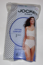 Nwt Womens Jockey Elance Cotton Comfort Polka Dot Briefs Size 11 (4XL) - £18.43 GBP