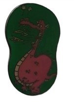 Pink dragon  Pin Badge - $79.38 MXN
