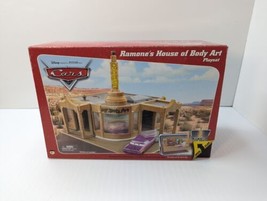 RARE Disney Pixar Cars Ramone&#39;s House of Body Art Playset Mattel Factory... - £124.76 GBP