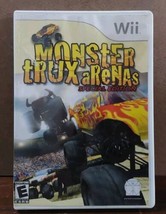 Nintendo Wii Monster Trux Arenas Special Edition Racing Video Game 2007 - £7.44 GBP