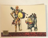 Vintage Star Wars Galaxy Trading Card #78 Strike Up The Droids - $2.48