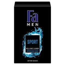 Fa Men SPORT aftershave AQUA MINT INSPIRED 100ml FREE SHIPPING - £15.30 GBP