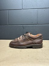 Vintage Arizona Brown Leather Moc Toe Shoes Men’s Sz 10 M - £35.85 GBP