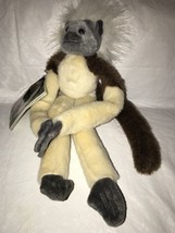 Scholastic Cottontop Tamarin Tag-Along Tails 16&quot; Plush &amp; Book - Brand NEW w/Tags - £11.79 GBP
