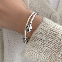 R bracelet for women trend vintage elegant party creative design lotus jewelry birthday thumb200