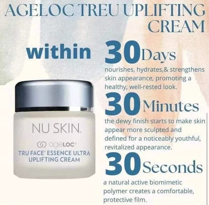 Nu Skin ageLOC Tru Face Essence Ultra Uplifting Cream - Day & Night Cream - NEW