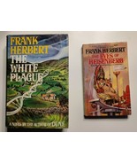 2 Frank Herbert Novels Eyes of Heisenberg First Print 1966 / White Plagu... - $17.09