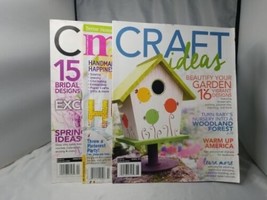 Craft Ideas Magazine Make It BHG 2014-16 Garden Spring Set of Three - £7.50 GBP